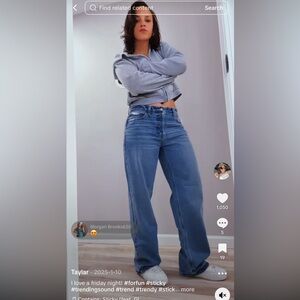 Universal Thread Mid Rise 90s Baggy Jeans